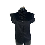 Camicia Basic Donna maniche corte, vari colori, Made in Italy