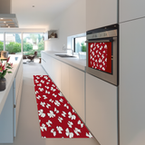 Tappeto Passatoia BA collection FIOCCO 100% Made in Italy Gommato Antiscivolo Antimacchia stampa 3D