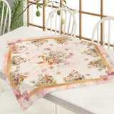 Centro Tavola Quadrato Pasqua ARMONY 90X90 IRGE home coordinato Pasqua cucina