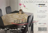 Centrotavola Quadrato MARBLE DESIGN 90cm X 90cm tavolo coordinato cucina