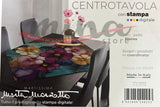 Centrotavola Quadrato FLORES 90cm X 90cm tavolo coordinato cucina