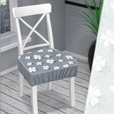 Coppia Cuscini con molla imbottiti fantasia FORTUNA coprisedia cuscini cucina 2 pezzi