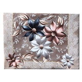 COPRIFORNO imbottito fantasia fiori BEST FLOWERS cucina coprifornelli 50cm X 40cm coordinato Made in Italy vari colori