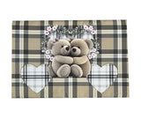 COPRIFORNELLI imbottito fantasia orsetto TEDDY BEAR cucina 50cm X 75cm coordinato Made in Italy vari colori