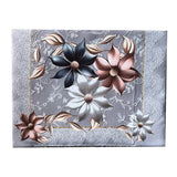 COPRIFORNELLI imbottito fantasia fiori BEST FLOWERS cucina 50cm X 75cm coordinato Made in Italy vari colori, 1232