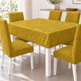 Copritavolo elasticizzato rettangolare FOLIAGE, Marta Marzotto, x6 e x12 Posti, Made in Italy