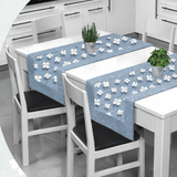 Runner striscia o tovaglietta da tavolo FORTUNA cotone 40cmX140cm cucina tavola Made in Italy