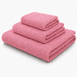 SET 3PZ ASCIUGAMANI spugna VELSO Mastro Bianco, 500gr/m, 100% cotone pettinato Made in Italy