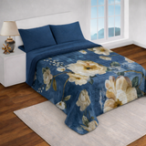 Trapuntino Primaverile Estivo Matrimoniale, DESIRE, Marta Marzotto stampa digitale Made in Italy