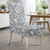 6 VESTISEDIA ZUCCHISSIME Fantasmino, fantasia CUORI, Tessuto Elastico Made in Italy