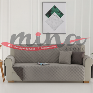 Copridivano Salvadivano trapuntato IRGE DOUBLE, double face 100% Made in Italy