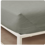 LENZUOLA SOTTO CON ANGOLI MAXI SINGOLO TINTA UNITA PURO COTONE MASTRO BIANCO IN VARI COLORI 0436