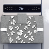 Copriforno imbottito fantasia FIOCCO cucina copriforno 55cm X 42cm coordinato Made in Italy vari colori 0901