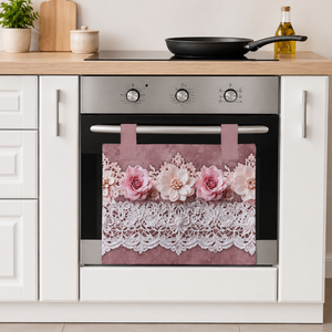 COPRIFORNO imbottito fantasia LAURA cucina coprifornelli 50cm X 40cm coordinato Made in Italy vari colori