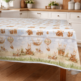 TovagliaPasqua x6 o x12 - EASTER HARMONY - Pasqua - GOLDLINE Made in Italy