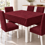 Copritavolo elasticizzato rettangolare FOLIAGE, Marta Marzotto, x6 e x12 Posti, Made in Italy