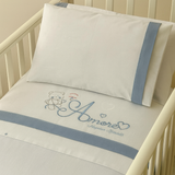 Ensemble de composition pour lit bébé Marta Marzotto pur coton Fabriqué en Italie