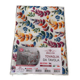 Tovaglia da tavola / Copritavolo Antimacchia Rotonda Varie fantasie - Made in Italy Juliet's Line / BRECCIA