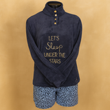 Femme pyjama dans des piles originales chaudes, toi et moi, pyjama fille en toison, manches du dimanche et pantalon long avec poignets, différentes couleurs