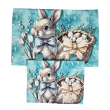 Coppia Copriforno e Coprifornelli imbottiti pasquali- STRIPED EASTER - Marta Marzotto, Made in Italy