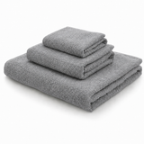 SET 3PZ ASCIUGAMANI spugna VELSO Mastro Bianco, 500gr/m, 100% cotone pettinato Made in Italy