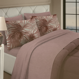 Lit simple complet et lit double 1609 09 My Princess Grey Eyes "Ferragni" Impression numérique 3D Marta Marzotto + 2 taies d'oreiller fabriquées en Italie