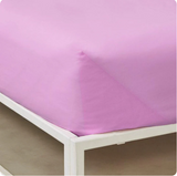 LENZUOLA SOTTO CON ANGOLI MAXI SINGOLO TINTA UNITA PURO COTONE MASTRO BIANCO IN VARI COLORI 0436
