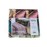 Lit simple complet et lit double 1609 09 My Princess Grey Eyes "Ferragni" Impression numérique 3D Marta Marzotto + 2 taies d'oreiller fabriquées en Italie