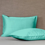 Coppia Federe JULIET' S LINE in Puro Cotone, guanciale cuscino, 52x82 tinta unita 2 federe 0376