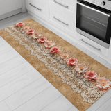 Tappeto Passatoia - LAURA - Marta Marzotto 100% Made in Italy Gommato Antiscivolo Antimacchia stampa 3D