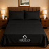Completo Letto Matrimoniale 100% Cotone MADD home tinta unita lenzuola federe Made in Italy 0100