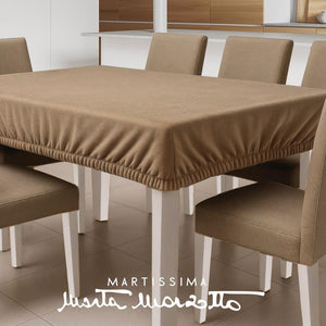Copritavolo elasticizzato rettangolare URBAN, Marta Marzotto, x6 e x12 Posti, Made in Italy