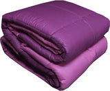 Double face Single Winil Quilt, couleur unie, Marta Marzotto Double Couleur Lit complet Différentes couleurs - Fabriqué en Italie