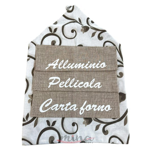 Porta rotoli fantasia DESIRE' Made in Italy coordinato cucina - BA Collection