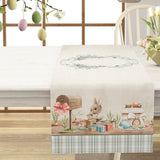 RUNNER Pasqua 45cm X 140cm IRGE home ELEGANCE coordinato cucina