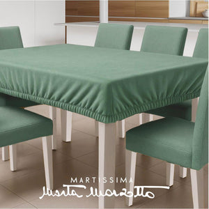 Copritavolo elasticizzato rettangolare URBAN, Marta Marzotto, x6 e x12 Posti, Made in Italy