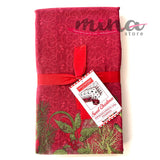 Tovaglia in Cotone Natalizia x18, Sommaruga mod. Sweet Christmas, Made in Italy, IDEA REGALO,0979