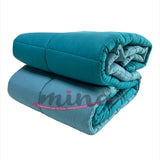 Double face Single Winil Quilt, couleur unie, Marta Marzotto Double Couleur Lit complet Différentes couleurs - Fabriqué en Italie