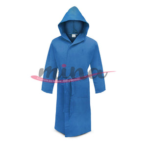 Accappatoio in microfibra ,MARTA MARZOTTO, con Cappuccio, unisex, vari colori 0108 Made in Italy