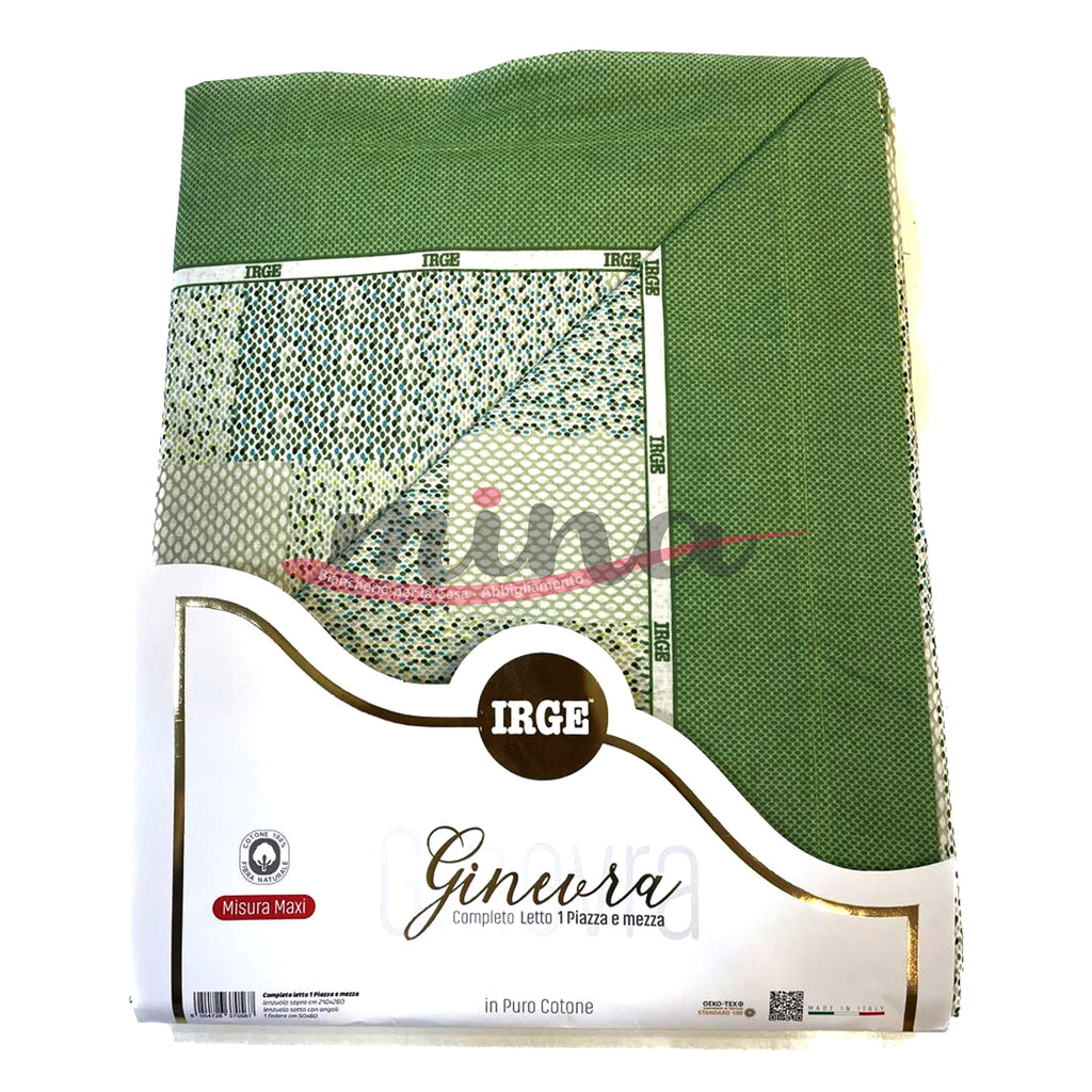 Set Letto 1 Piazza E Mezza DEMONA - Cotone 100%, Tinta Unita, Ipoallergenico - Foto 2